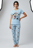 3 Piece Printed Night Suit Set