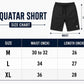 3 Quarter Fire Printed Baggy Short