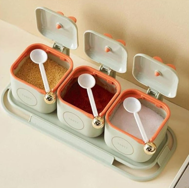 3 in 1 Spice Container