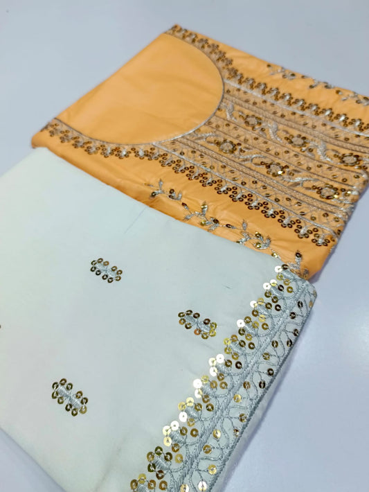 Unstitched 3 Piece Dress