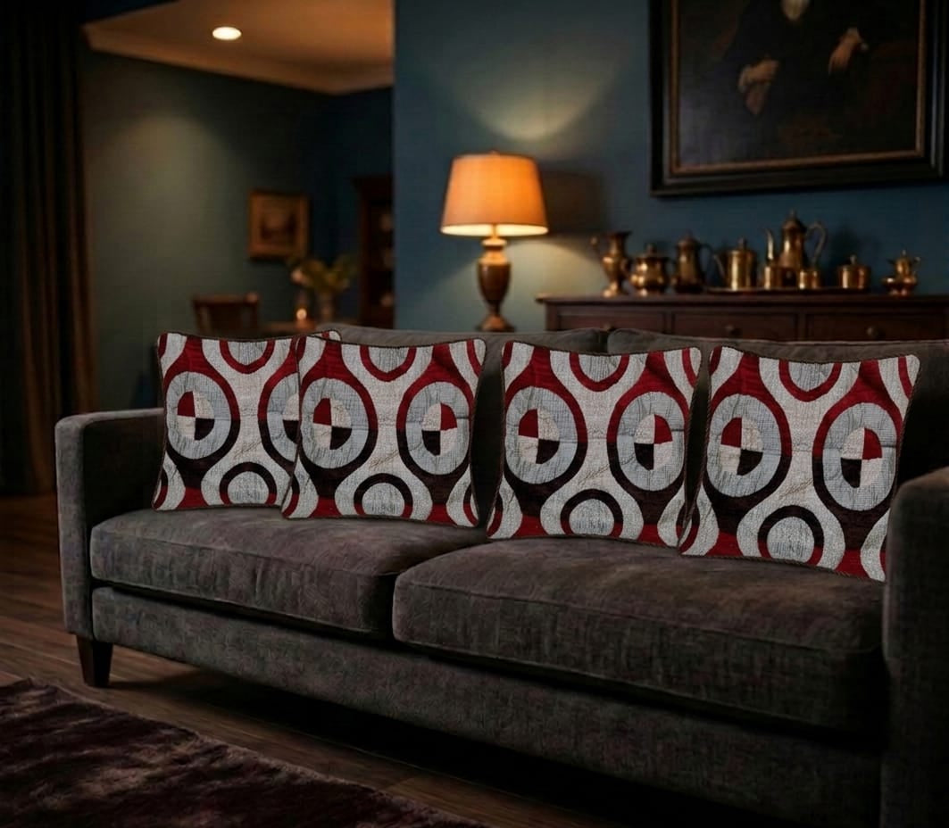 4-Piece Cushion Covers Set