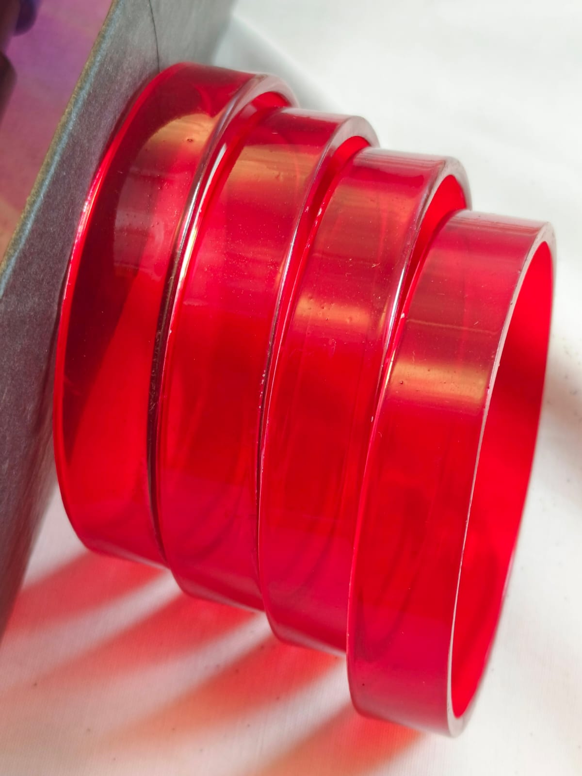 4-Piece Jelly Bangles Set