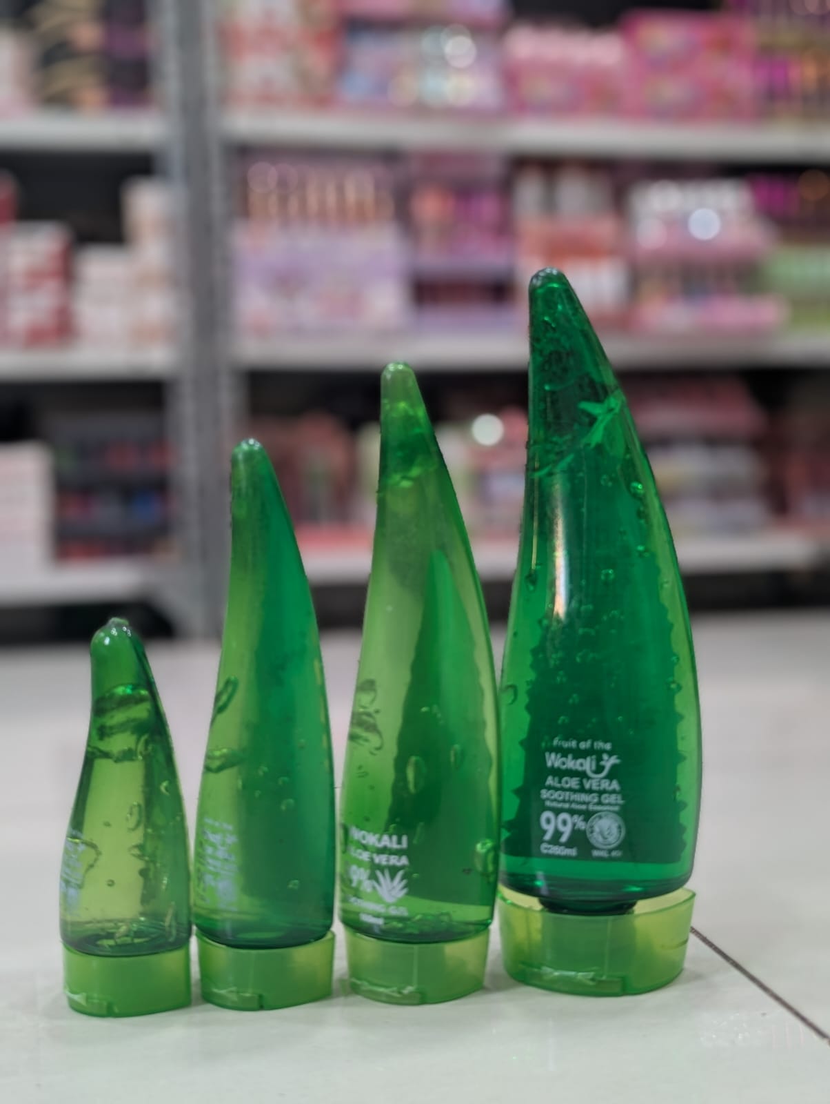 4-Piece Aloe Vera Gel