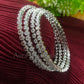 4Pcs Indian Zircon Bangles