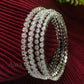 4Pcs Indian Zircon Bangles