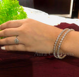 4Pcs Indian Zircon Bangles