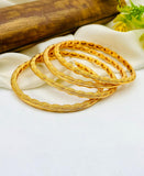 4 Piece Gold Plated Kids Bangles