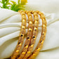 4 Piece Gold Plated Kids Bangles