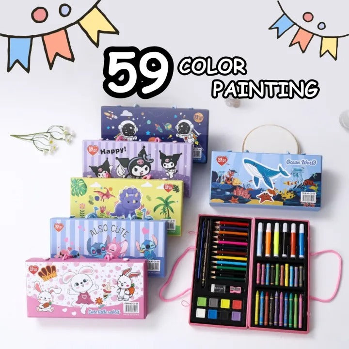 59-Piece painting Set