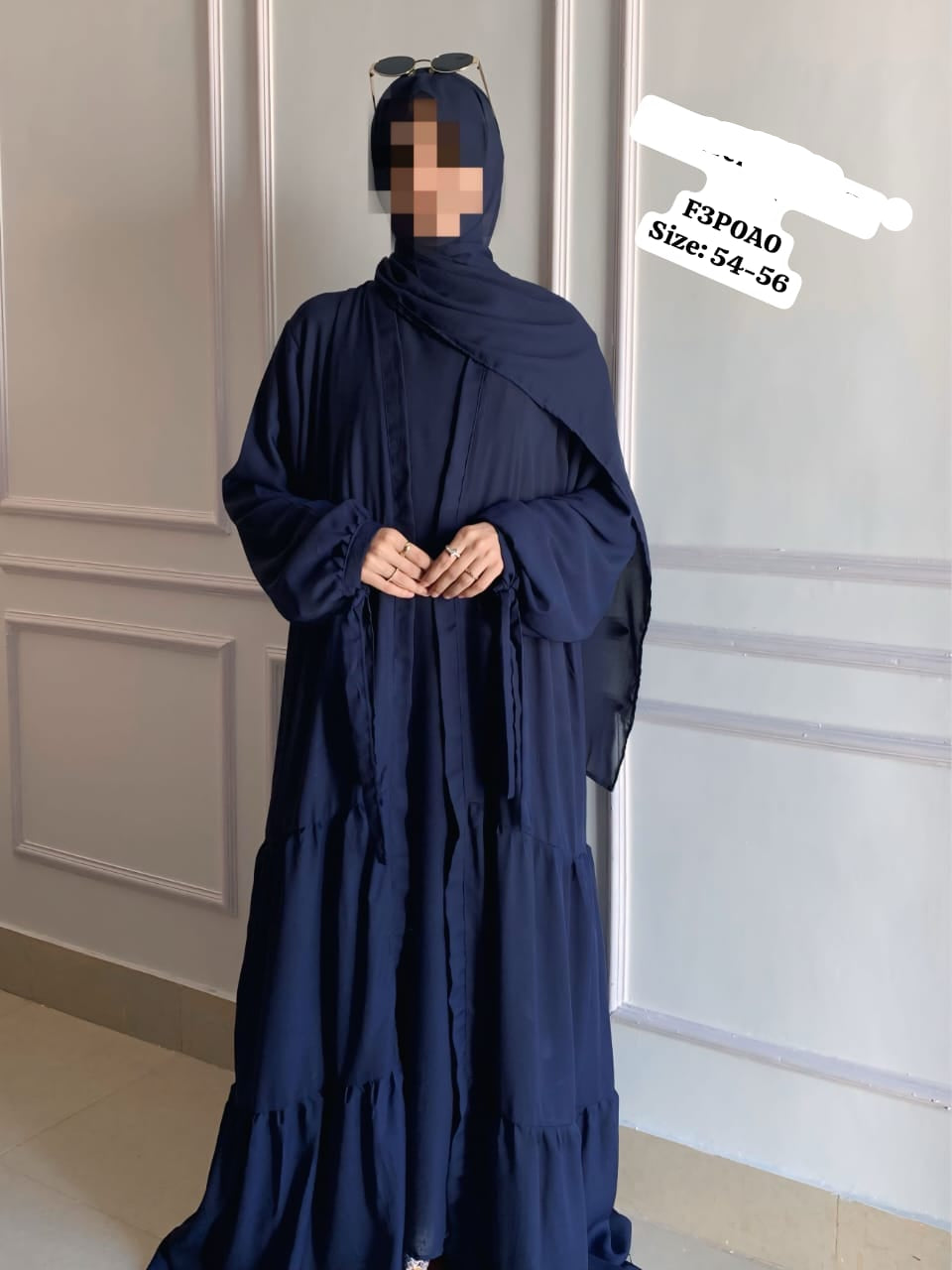 5 Piece Abaya Set
