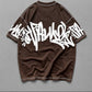 5 Threads Embossed Printed T-Shirt