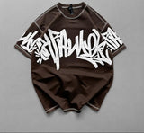 5 Threads Embossed Printed T-Shirt