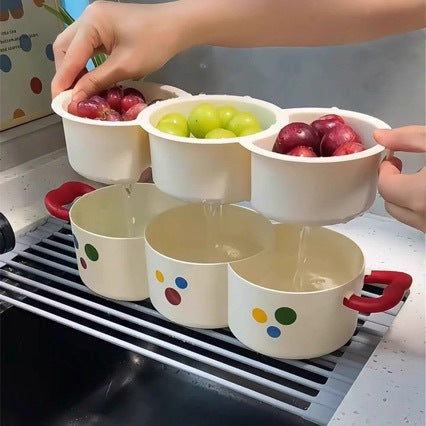 5 in 1 Compartment Kitchen Organizer