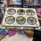 6-Hole Glass Serving Tray