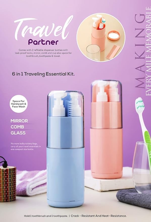 6-in-1 Travel Bottle Set