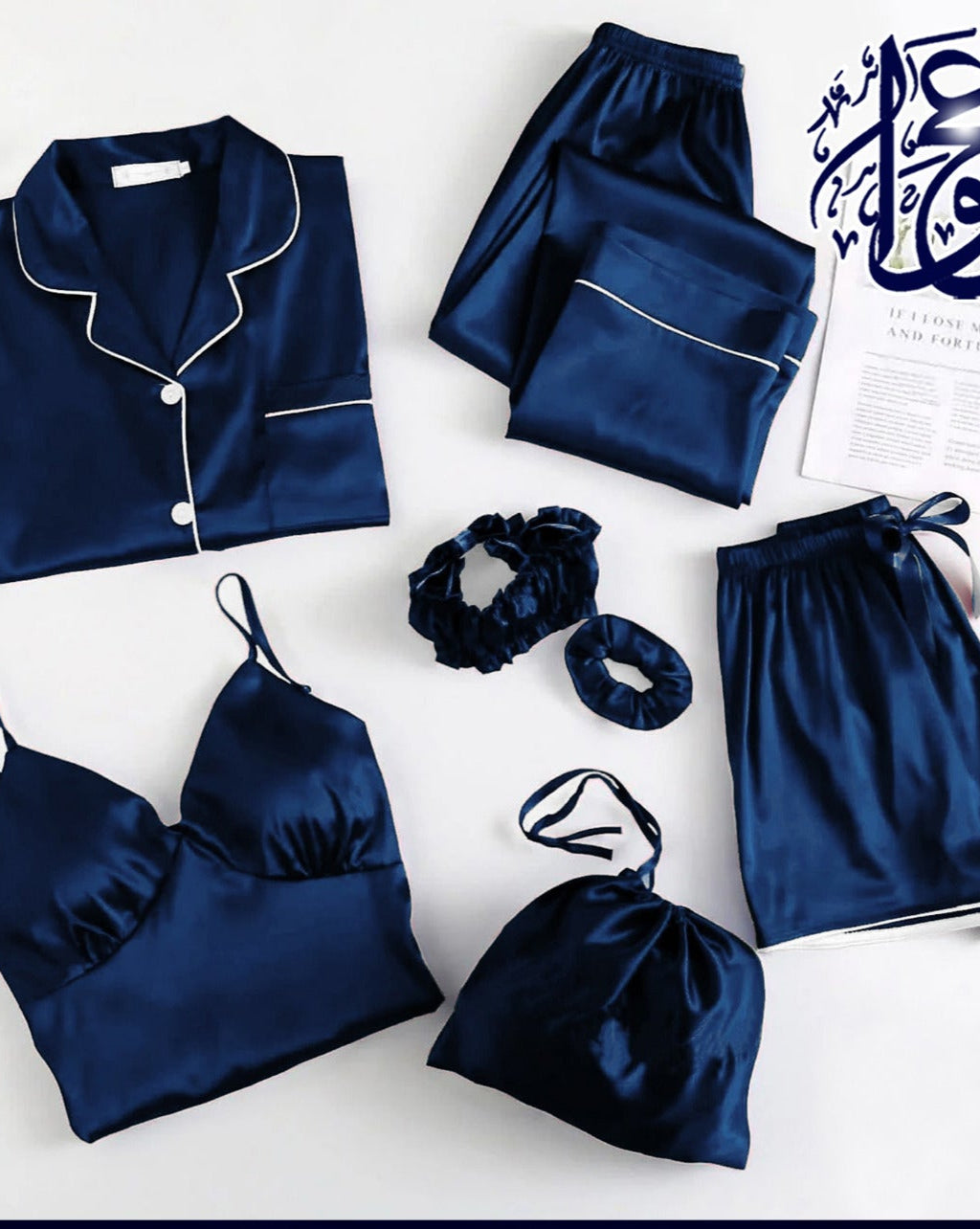 7Pcs Nightwear Set