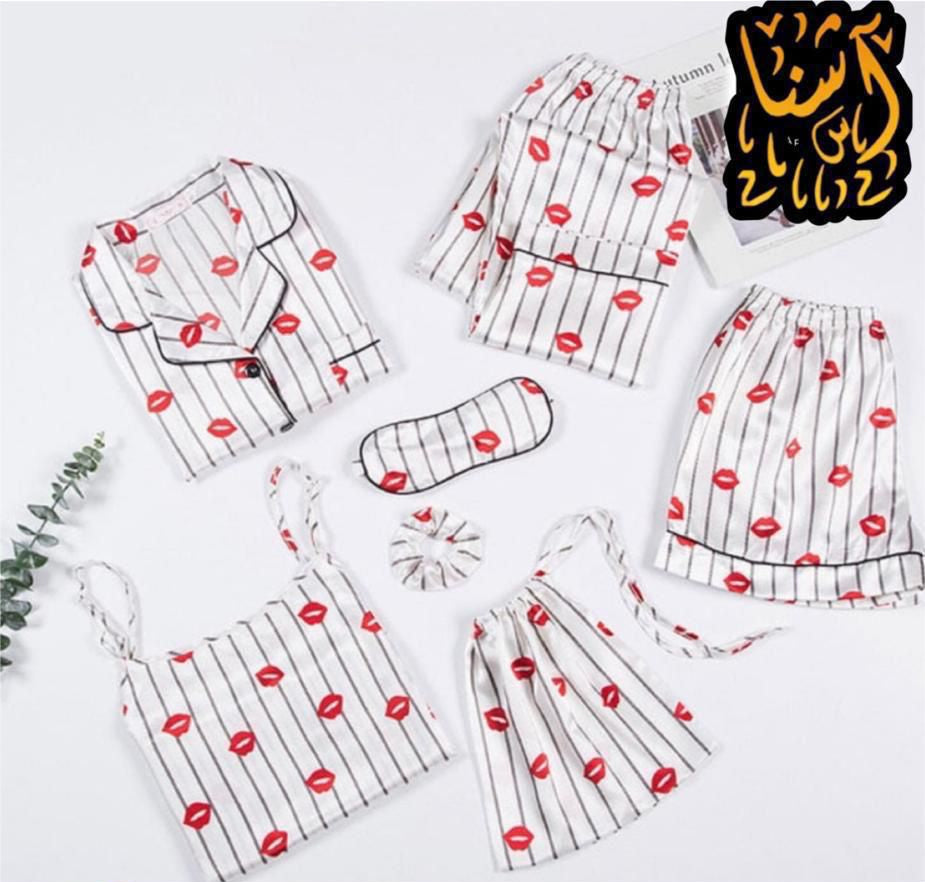 7Pcs sleepwear Set