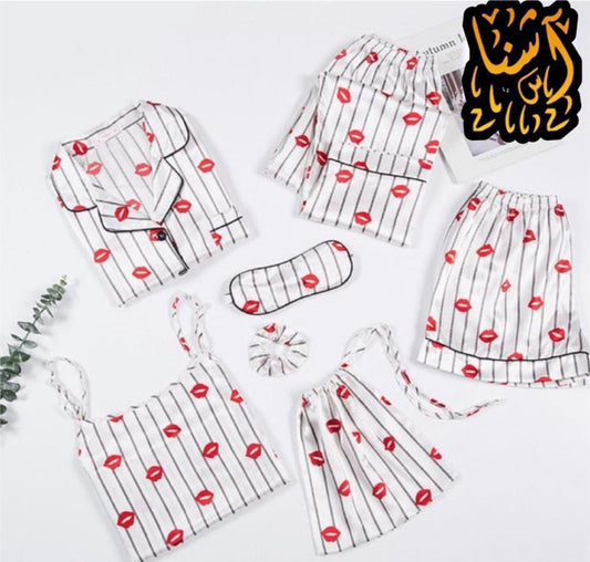 7Pcs sleepwear Set