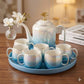 8-Piece Ceramic Tea Set
