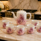 8-Piece Ceramic Tea Set