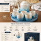 8-Piece Ceramic Tea Set