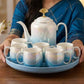 8-Piece Ceramic Tea Set
