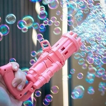 8 Hole Bubble Gun Machine