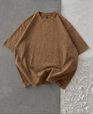 Acid Wash Drop Shoulder T-Shirt