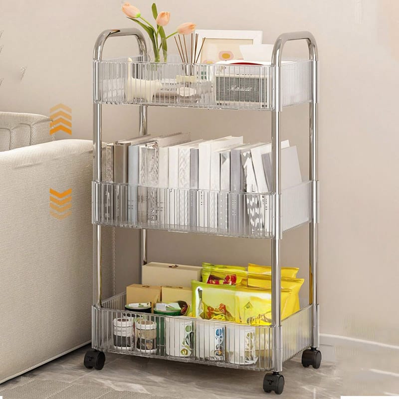 Acrylic Storage Cart