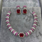 American Diamond Necklace Set