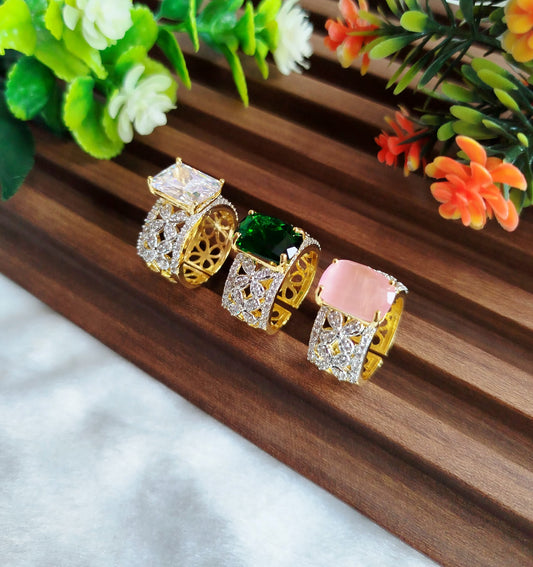 American Diamond Ring