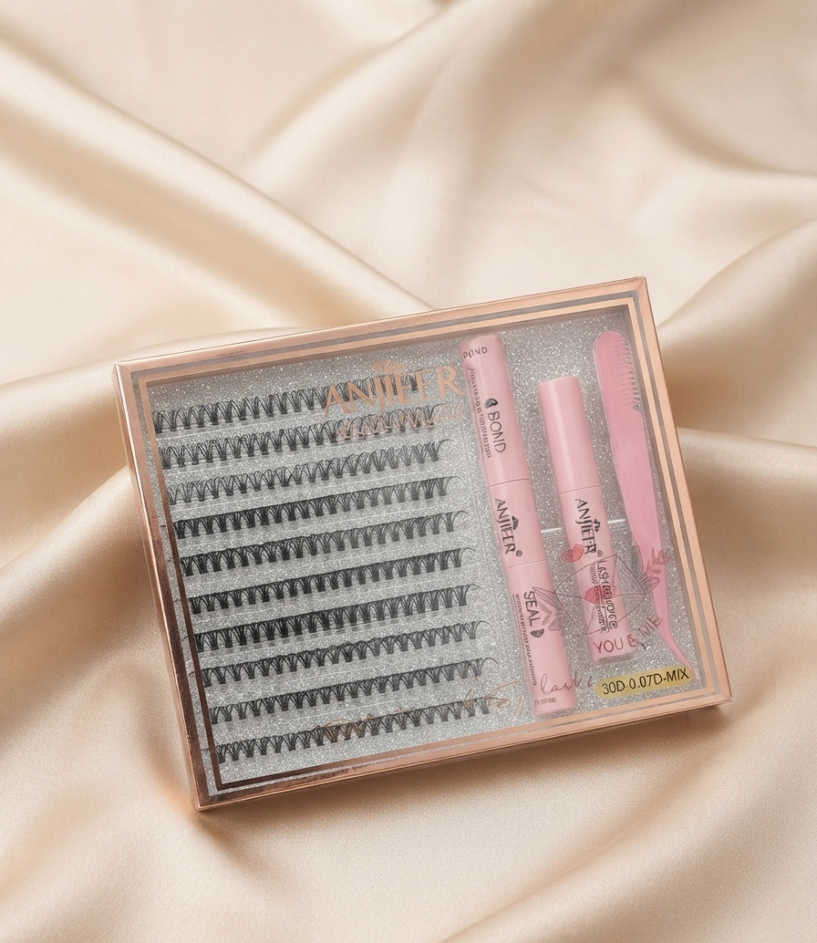 Anjier Professional Eyelashes Set