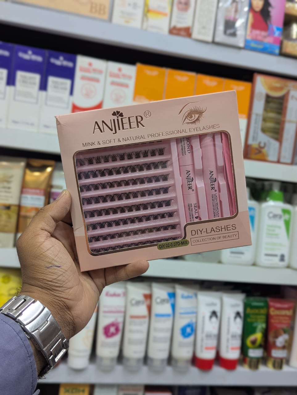 Anjier Professional Eyelashes Set