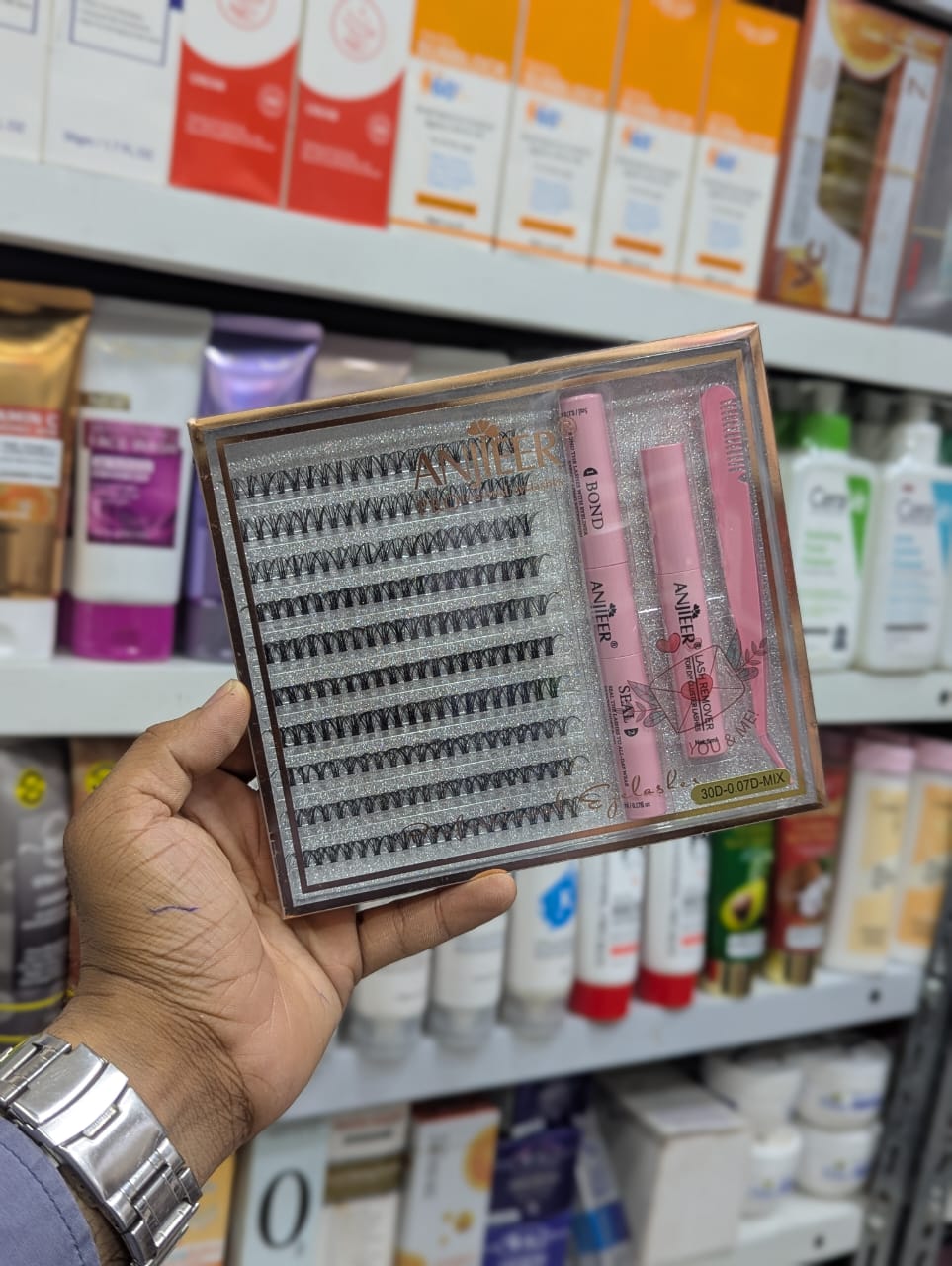 Anjier Professional Eyelashes Set