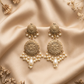 Antique Pearl Afghani Earrings