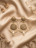 Antique Pearl Afghani Earrings