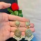 Antique Pearl Afghani Earrings