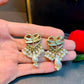Antique Pearl Afghani Earrings