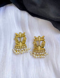 Antique Pearl Afghani Earrings