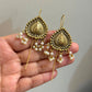 Antique Pearl Needle Earring