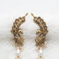 Antique Pearl Peacock Earrings