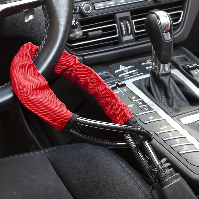 Steering Wheel Seat Belt Lock