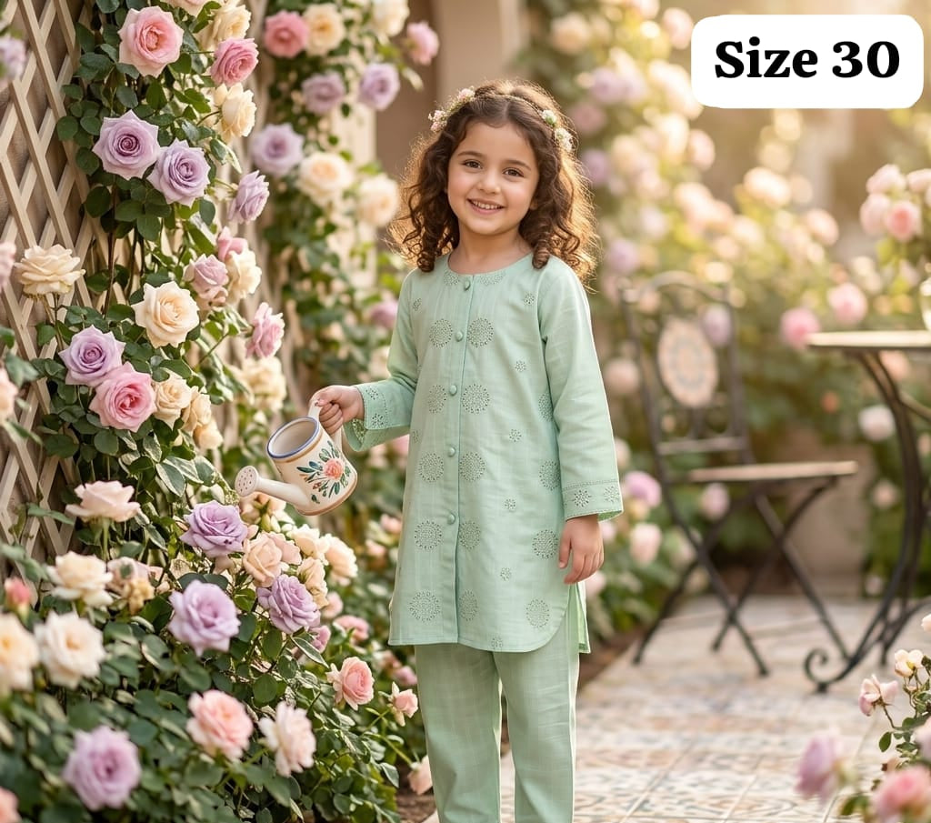 Baby Embroidered 2 Piece Set