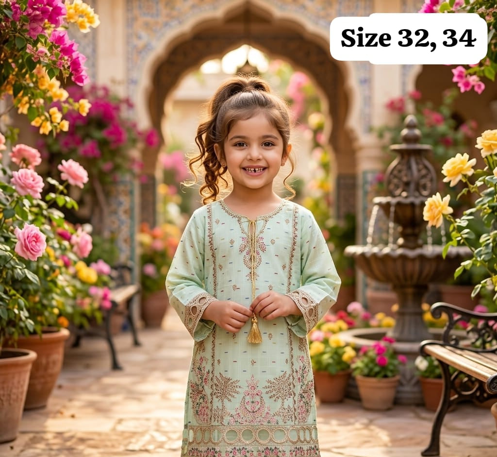 Baby Embroidered 2 Piece Set