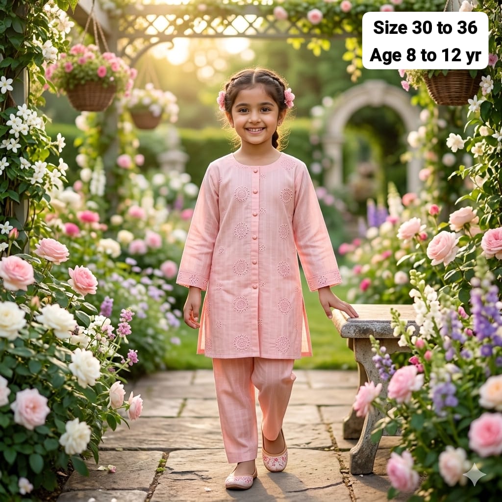 Baby Embroidered 2 Piece Set