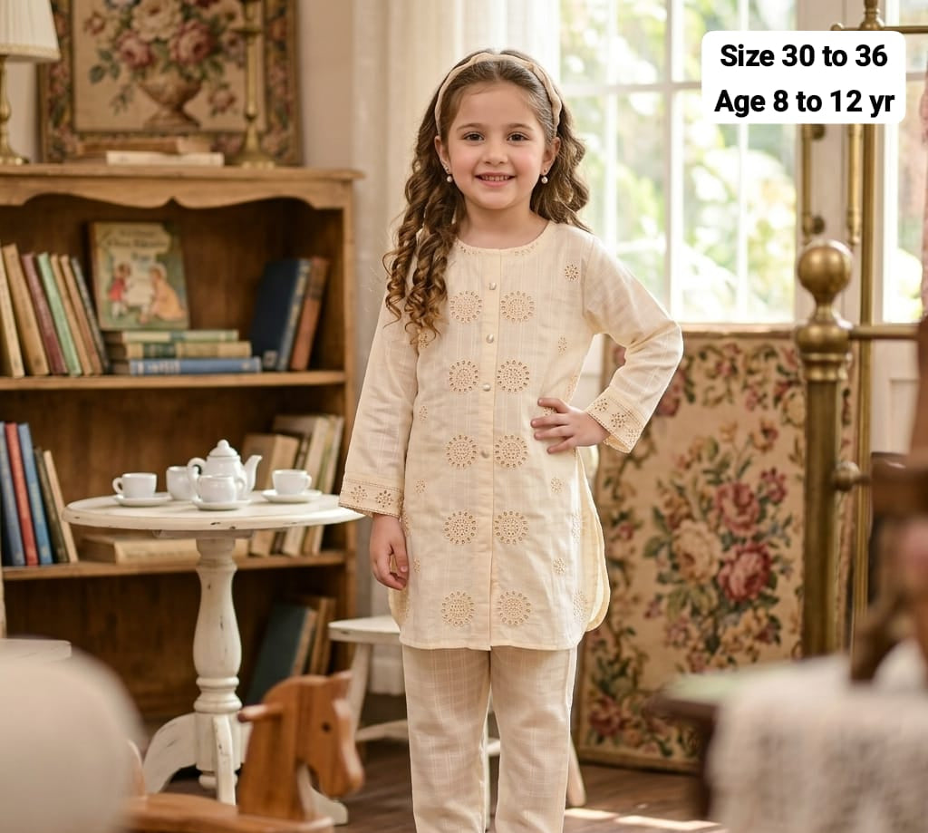 Baby Embroidered 2 Piece Set