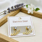Stainless Steel Front Back Studs