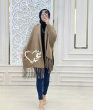 Bat-Wing Style Shawl