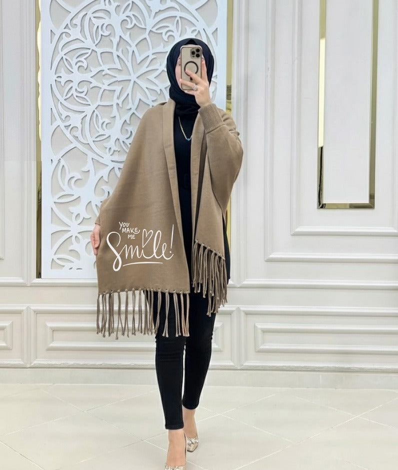 Bat-Wing Style Shawl