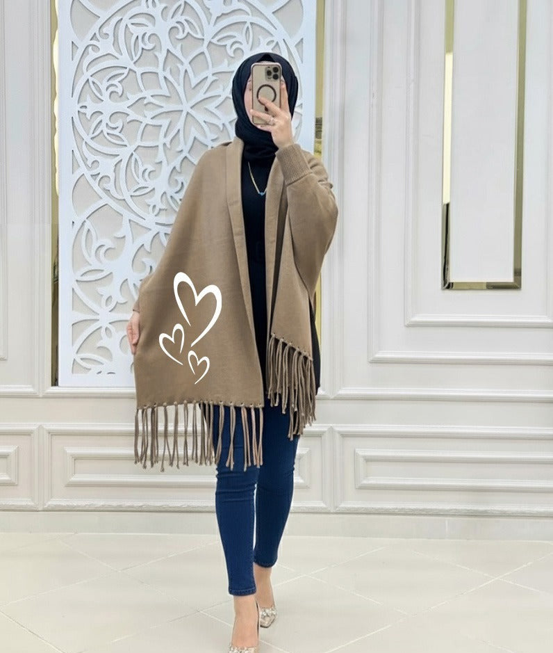 Bat-Wing Style Shawl